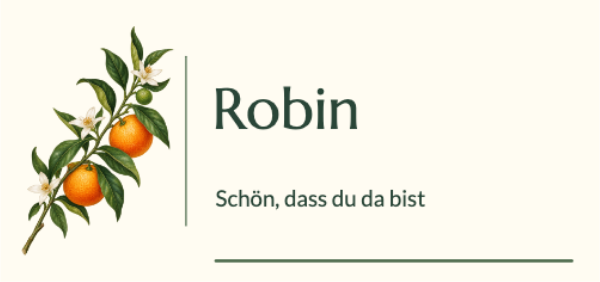 Zitrusgarten · Platzkarten bearbeiten