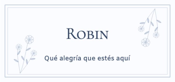 Un toque azul · Editar tarjetas de sitio
