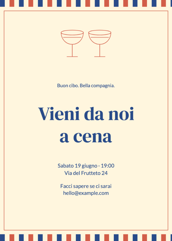 Il bistrot colorato · Modifica l’invito