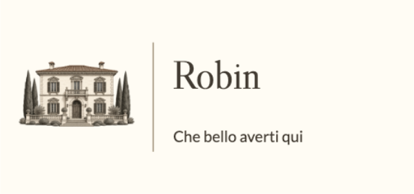 Villa italiana · Modifica i segnaposto