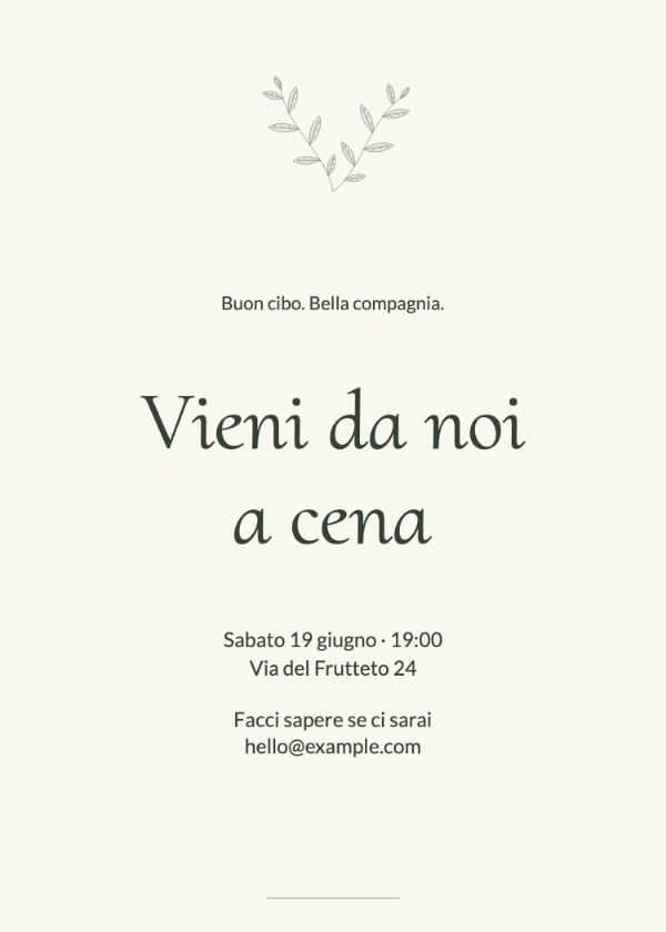 Uliveto · Modifica l’invito