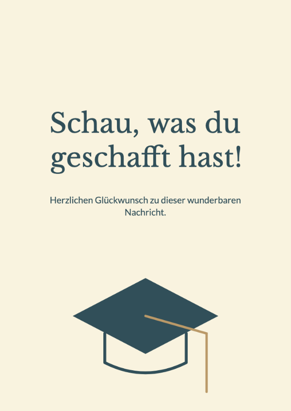 Das nächste Kapitel: Glückwunschkarten