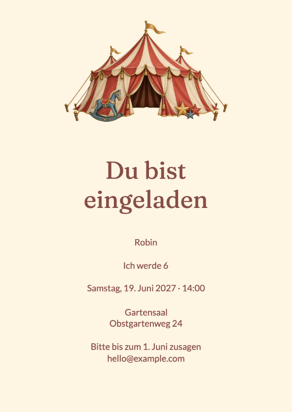 Die große kleine Party: Geburtstagseinladungen