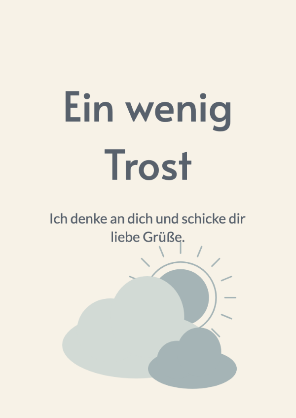 An deiner Seite: Genesungskarten