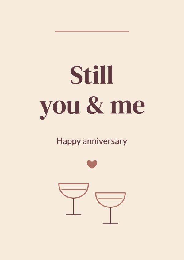 Better with time: Anniversary cards