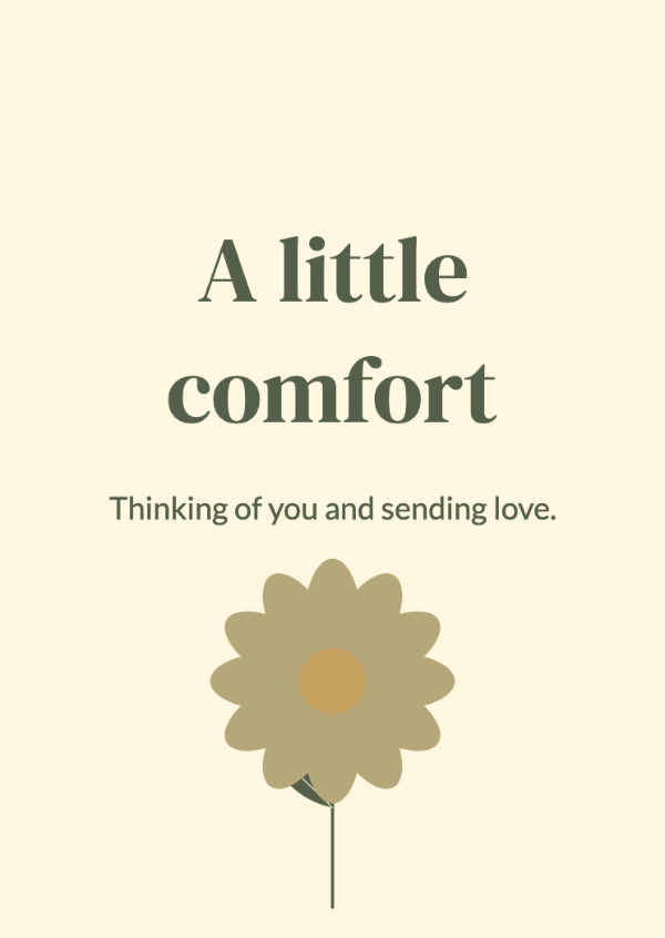 A little brightness: Get-well cards