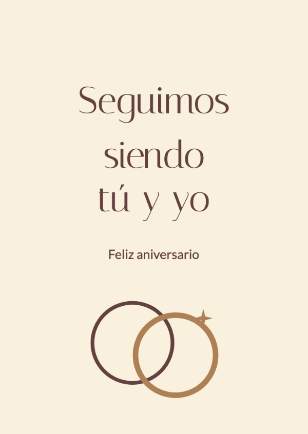 Siempre unidos: Tarjetas de aniversario