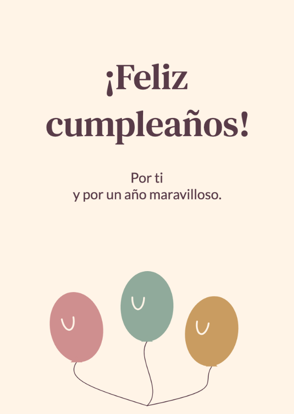¡Arriba y a celebrar!: Un grupo de globos en colores suaves con finos hilos colgantes.