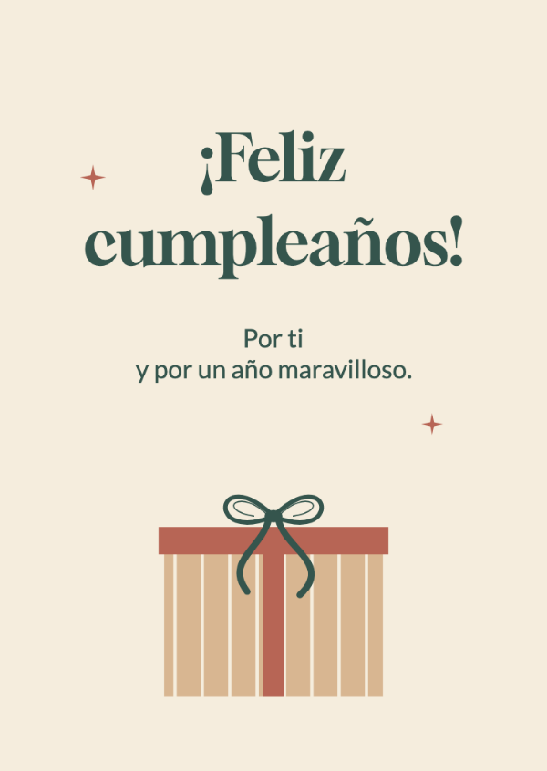 El mejor regalo: Un regalo envuelto con esmero, cinta a rayas y un gran lazo.