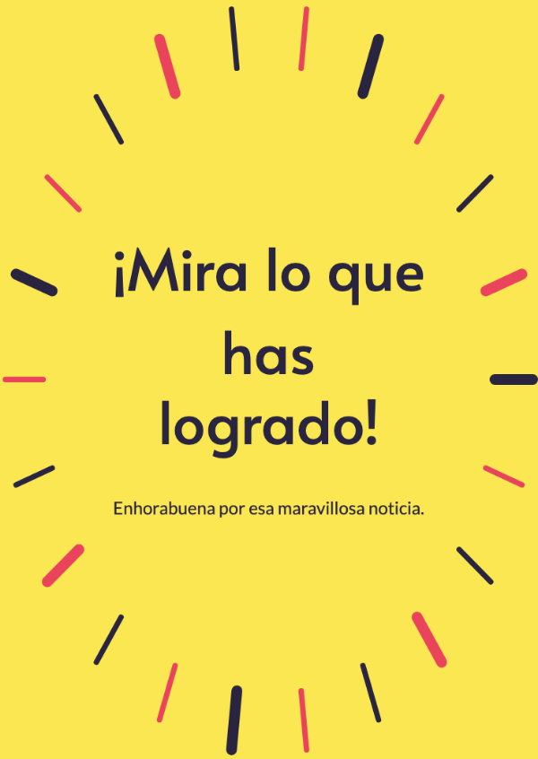 Absolutamente genial: Una explosión gráfica viva y letras expresivas para un momento de orgullo.