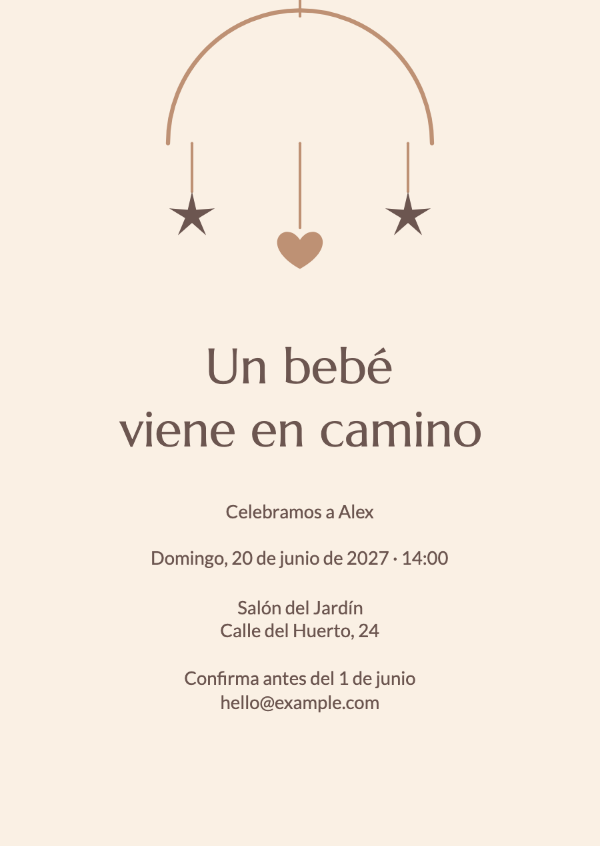 Pequeñas maravillas: Invitaciones para baby shower