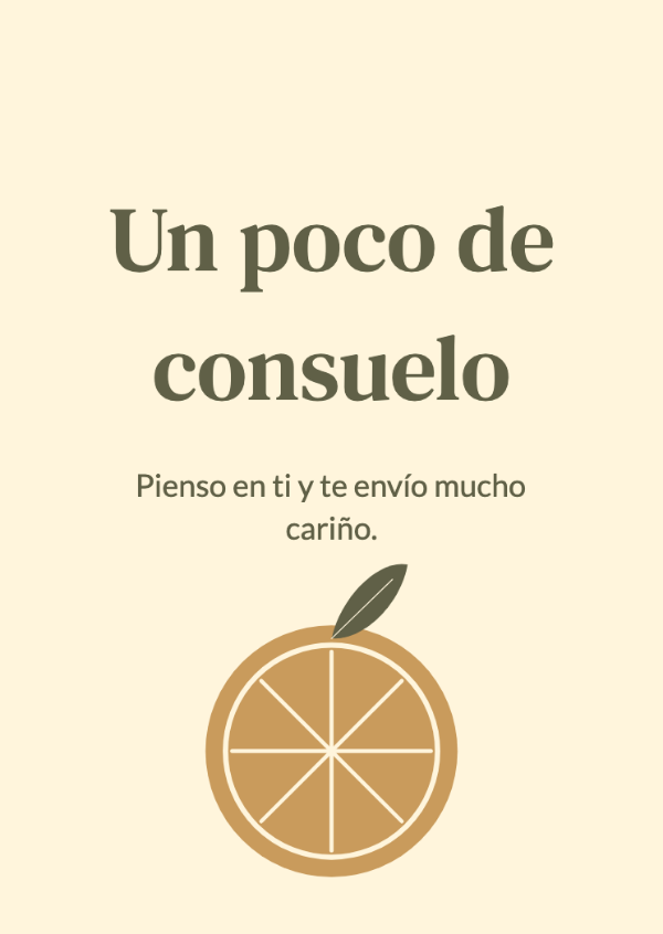 Un rayito de sol: Tarjetas de pronta recuperación