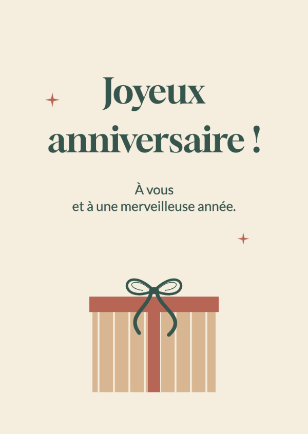 Le plus beau cadeau: Un joli paquet cadeau avec un ruban rayé et un nœud souple.