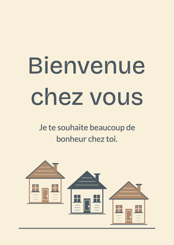 Votre petit bonheur: Cartes de crémaillère
