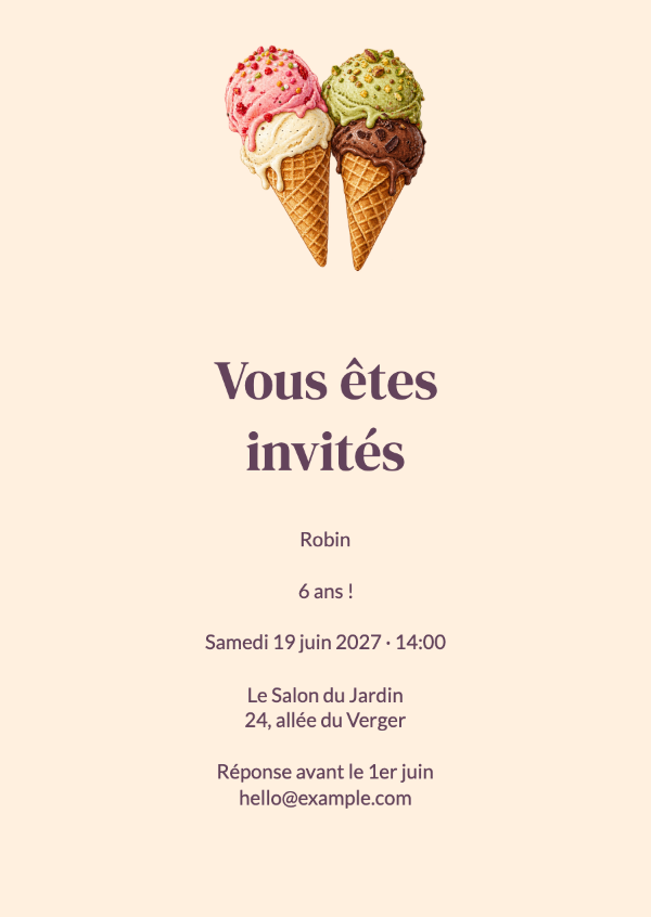 Boules de bonheur: Invitations d’anniversaire