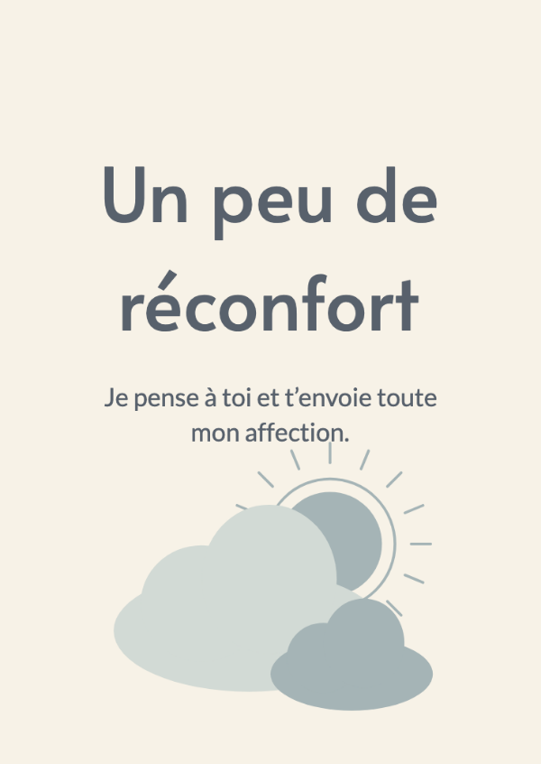À vos côtés: Cartes de bon rétablissement