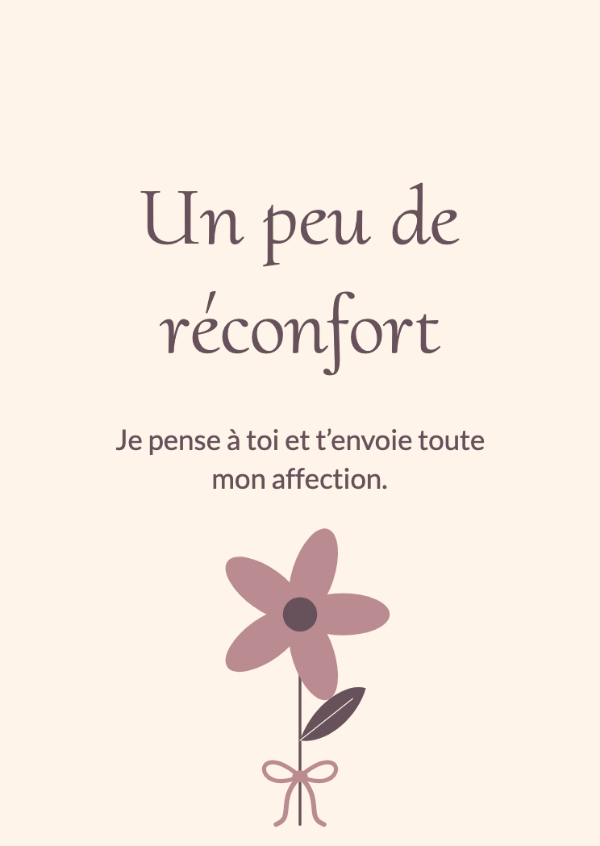 Une fleur pour aujourd’hui: Cartes de bon rétablissement