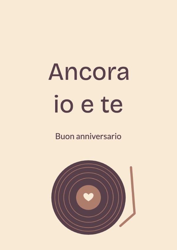 La nostra canzone preferita: Biglietti di anniversario