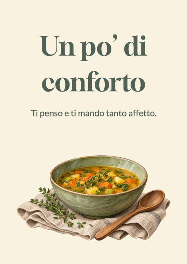 Qualcosa di confortante: Biglietti di pronta guarigione